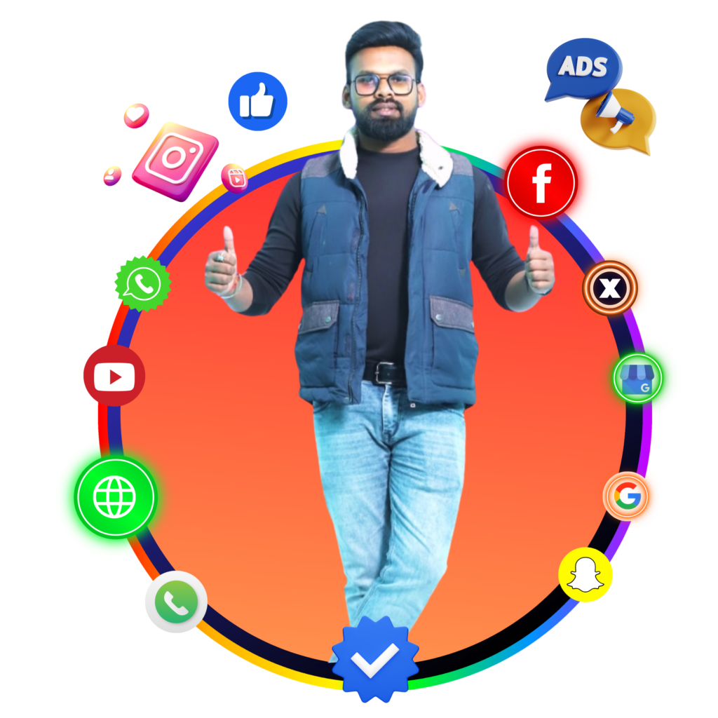 Lambodar Patra with digital marketing platforms